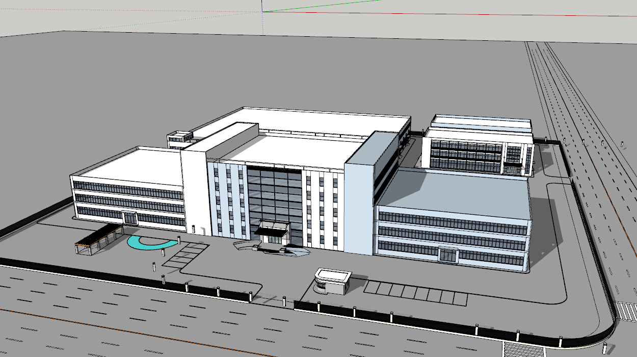 YX-900229 工业 厂房 物流su cad合集